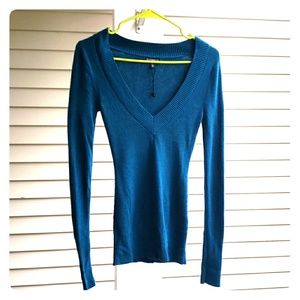 Express V Neck Light Sweater